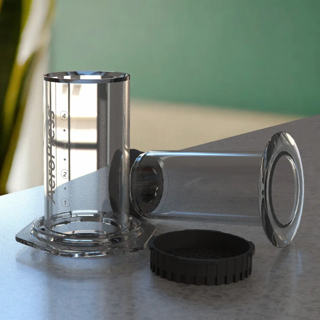 AeroPress CAD visualisation thumbnail